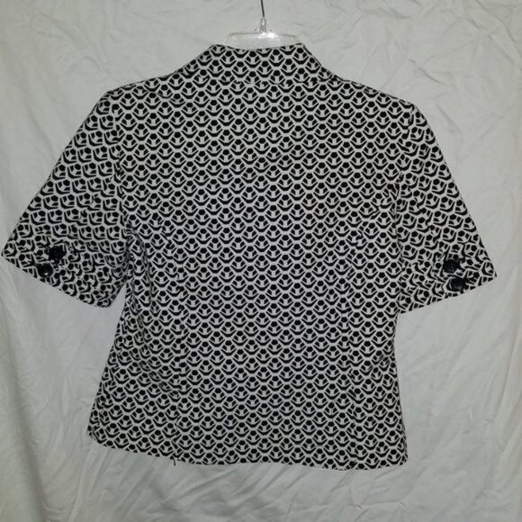 Short Sleeve Blazer The Limited Jacket Coat 3 Button Women's Medium WOMAN'S - Picture 3 of 8